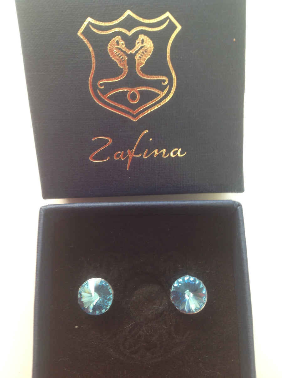 Swarovski Crystal & Pearl Earrings, Sterling Silver