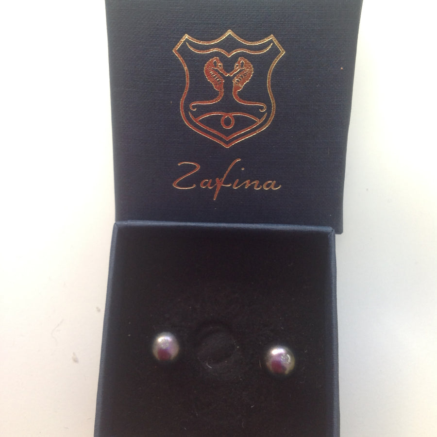 Swarovski Crystal & Pearl Earrings, Sterling Silver