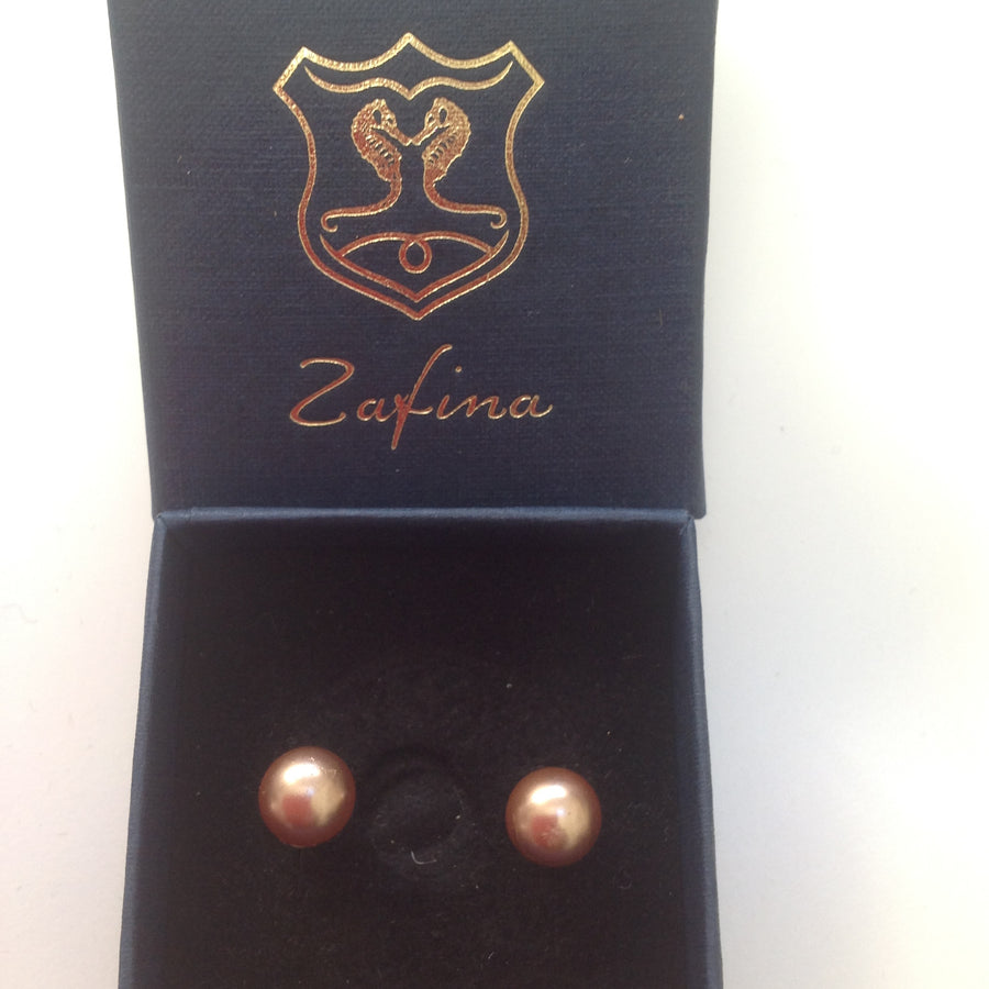 Swarovski Crystal & Pearl Earrings, Sterling Silver